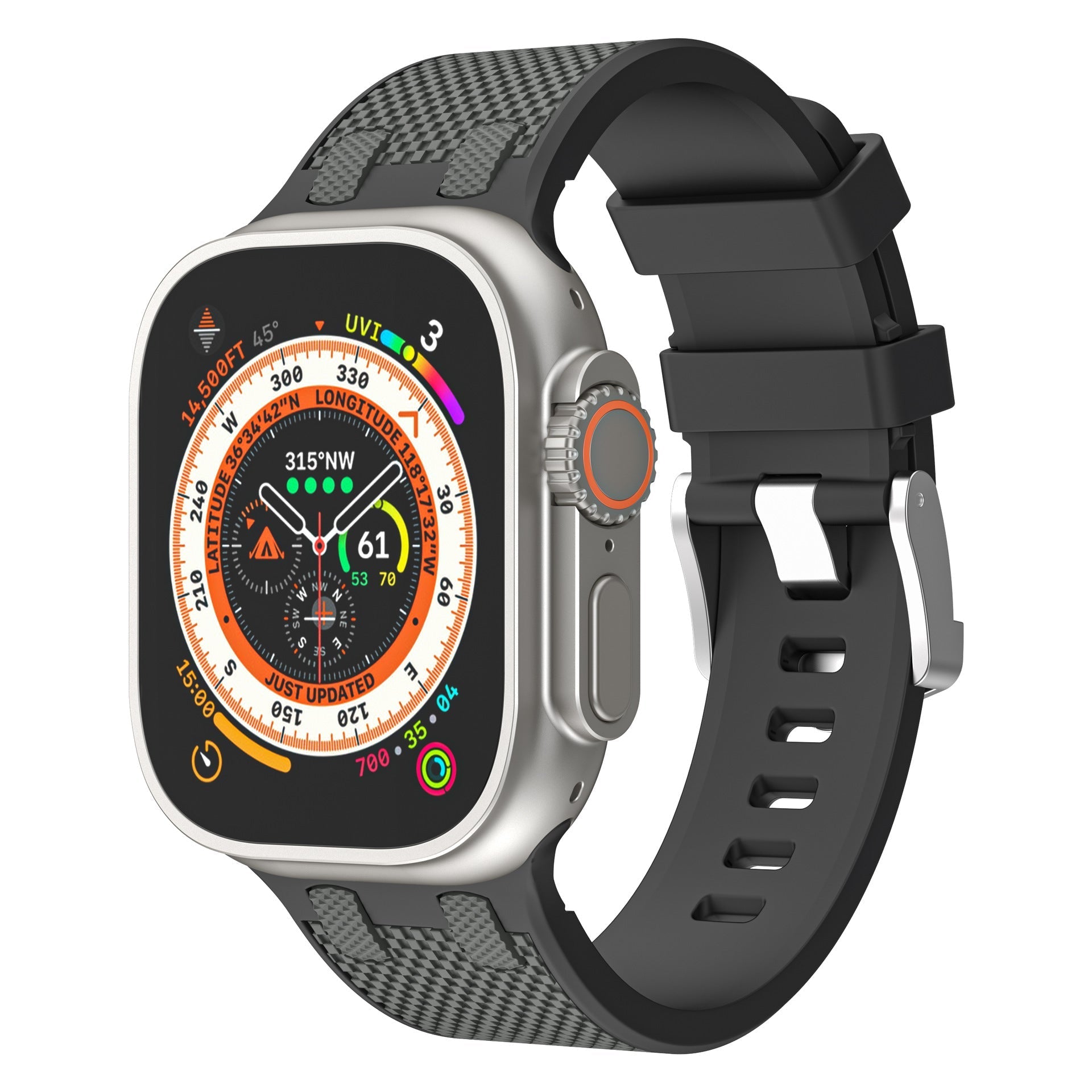 AP Dual Color Matching Silicone Band For Apple Watch