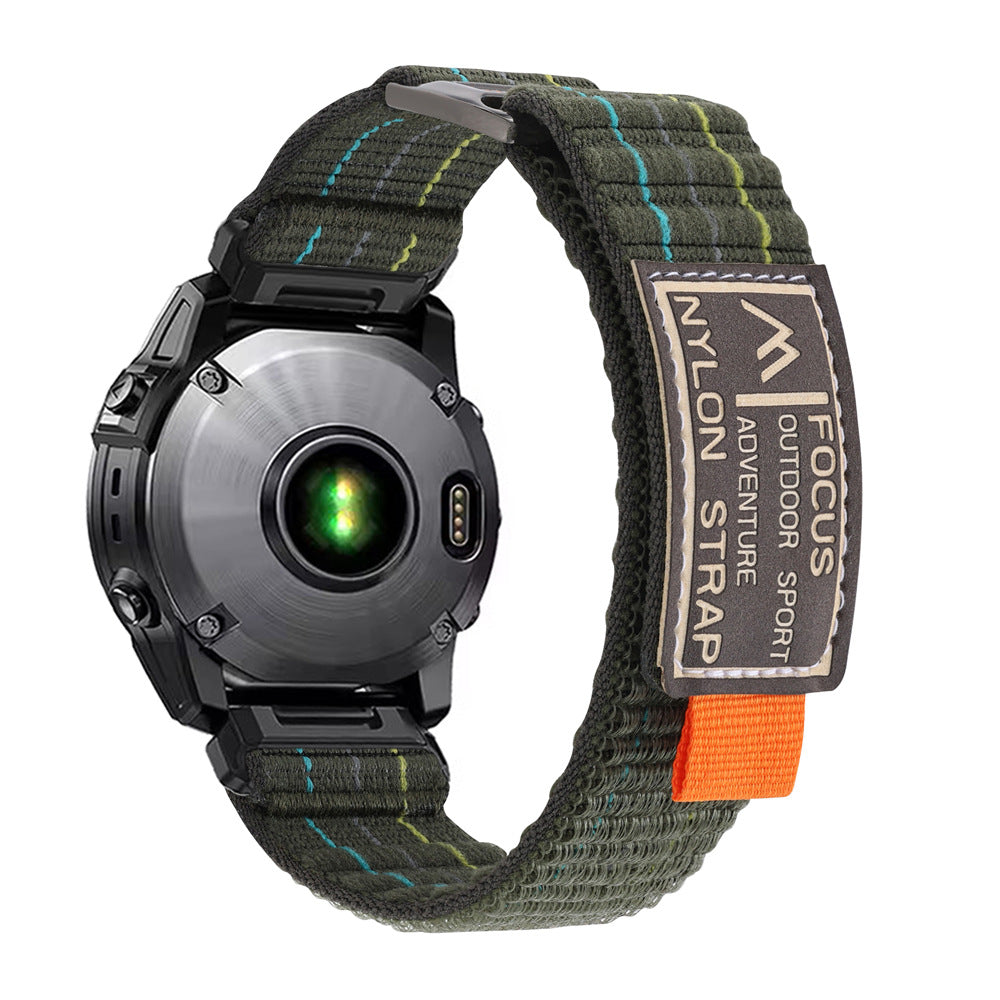 FOCUS Trail Loop Nylon Szíj Samsung Galaxy Watch 4/5/6/7/pro számára