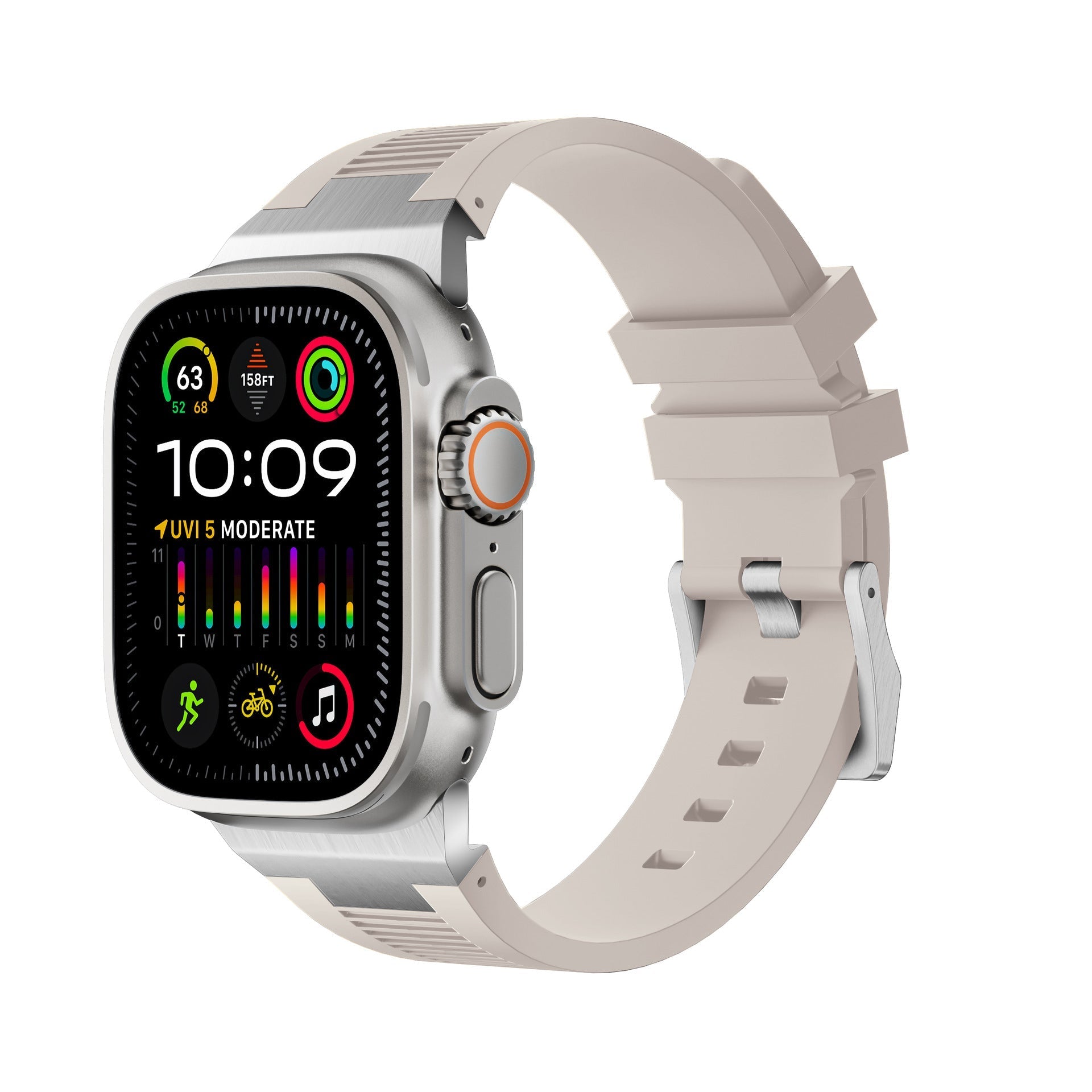 AP Ny Koble Silikonrem For Apple Watch