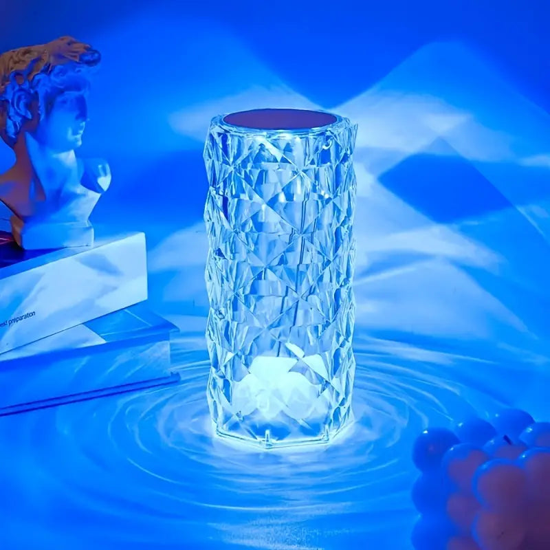 CrystalGlow™ Touch Sensitive Crystal Lamp