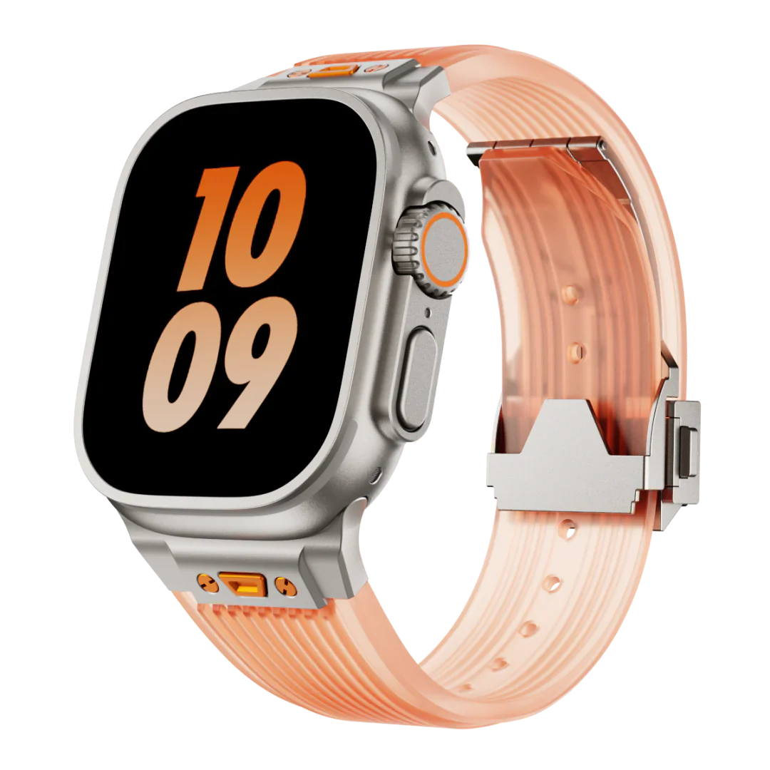 HB99 Bandă din silicon transparent pentru Apple Watch