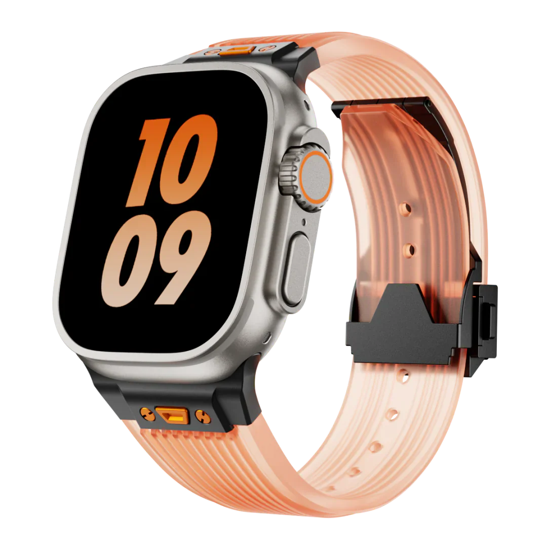 HB99 Bandă din silicon transparent pentru Apple Watch