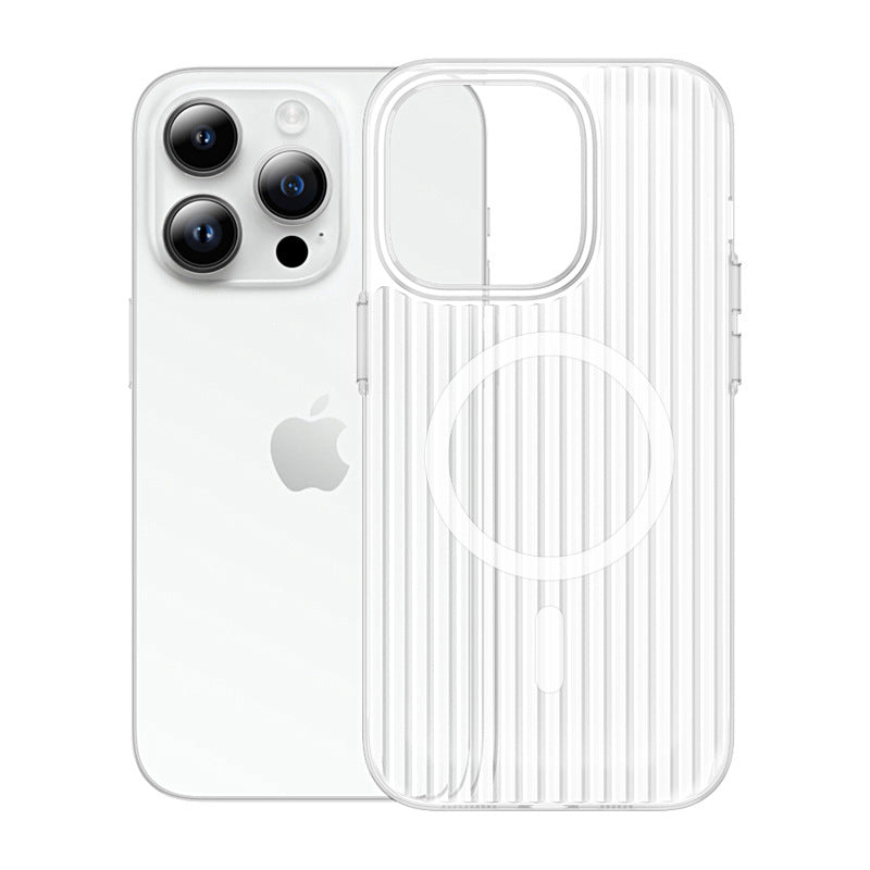 High-end Simple Striped Case For Iphone