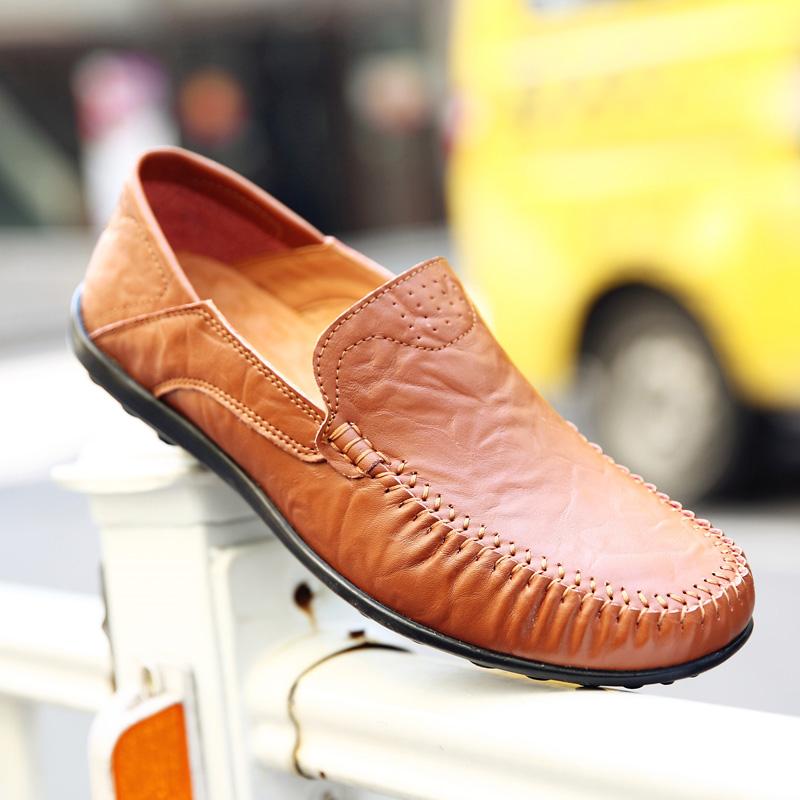 Francesco Tacconi slippers. 100% genuine leather summer loafers/shoes