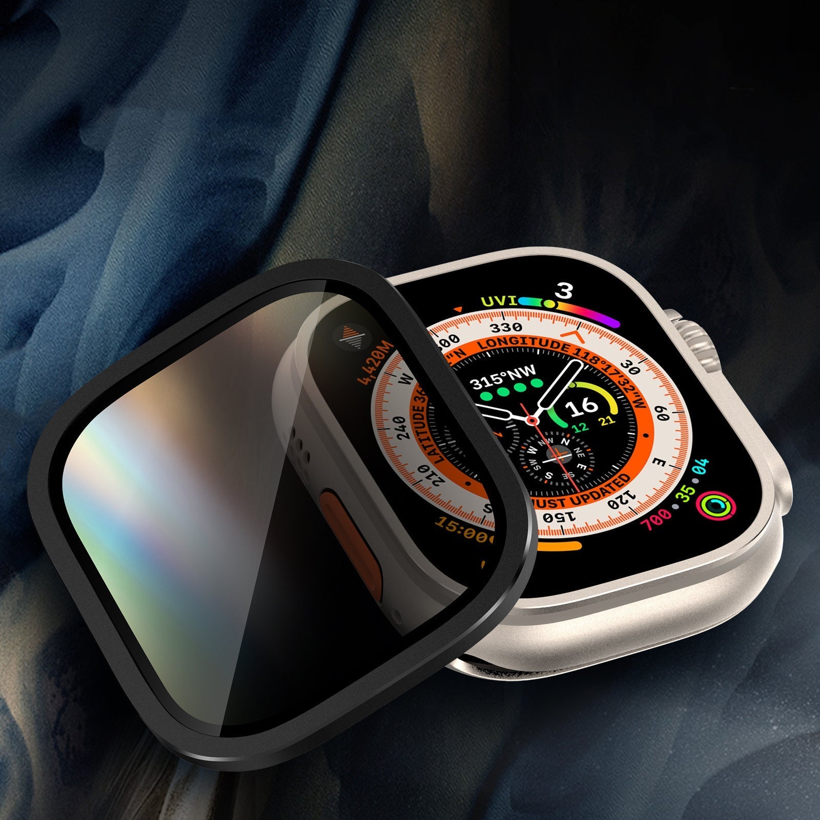 Titán kijelzővédő az Apple Watch Ultra 2/Ultra (Privát verzió)