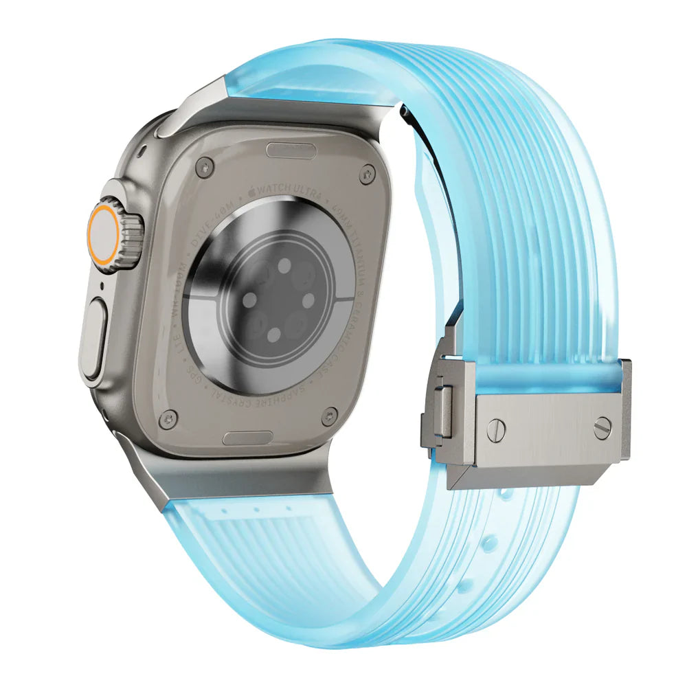 RM Transparent Silikon Armbandsrem För Apple Watch