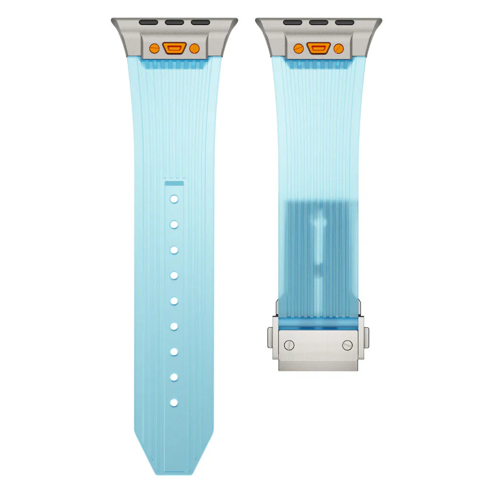 RM Transparent Silicone Watch Strap For Apple Watch