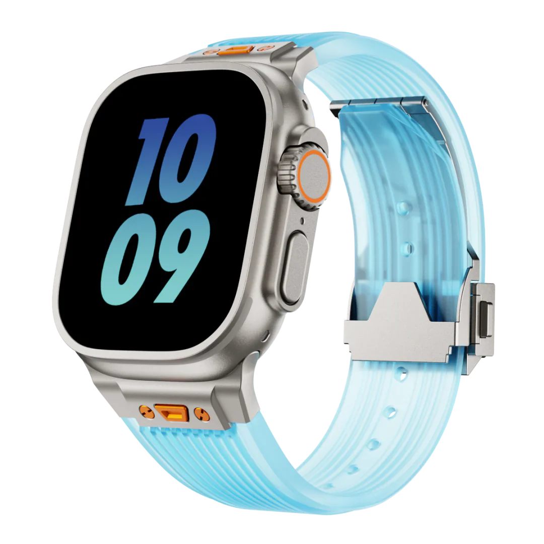 HB99 Bandă din silicon transparent pentru Apple Watch