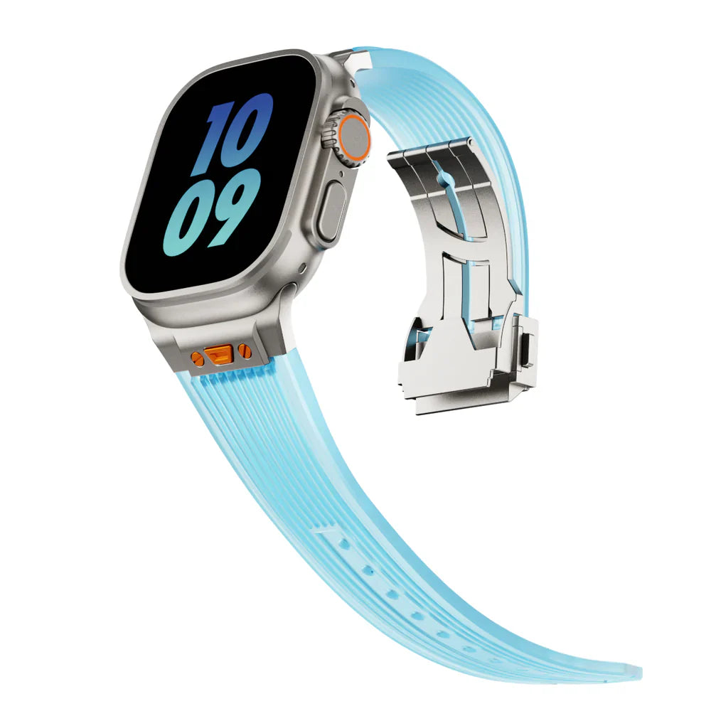 RM Transparent Silikone Urrem Til Apple Watch