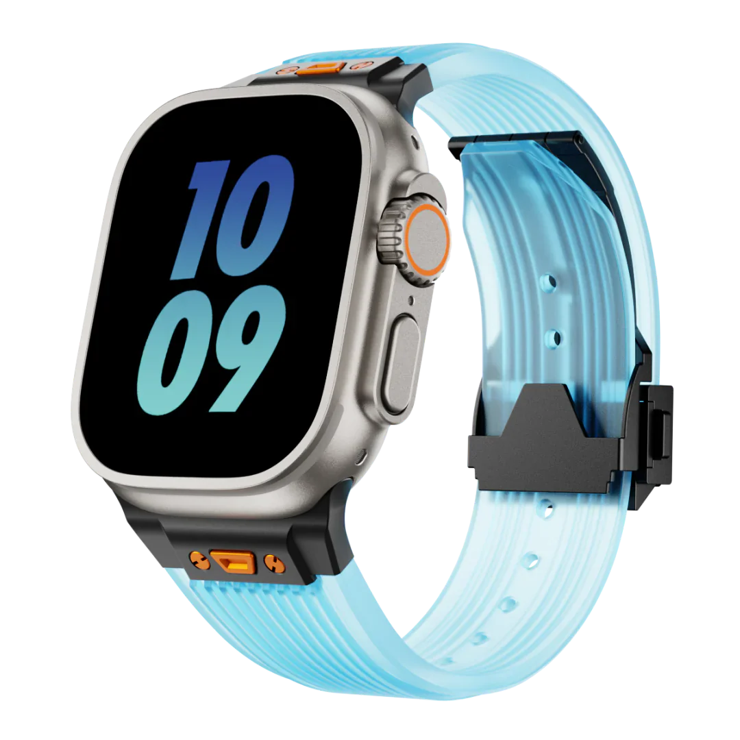 HB99 Bandă din silicon transparent pentru Apple Watch