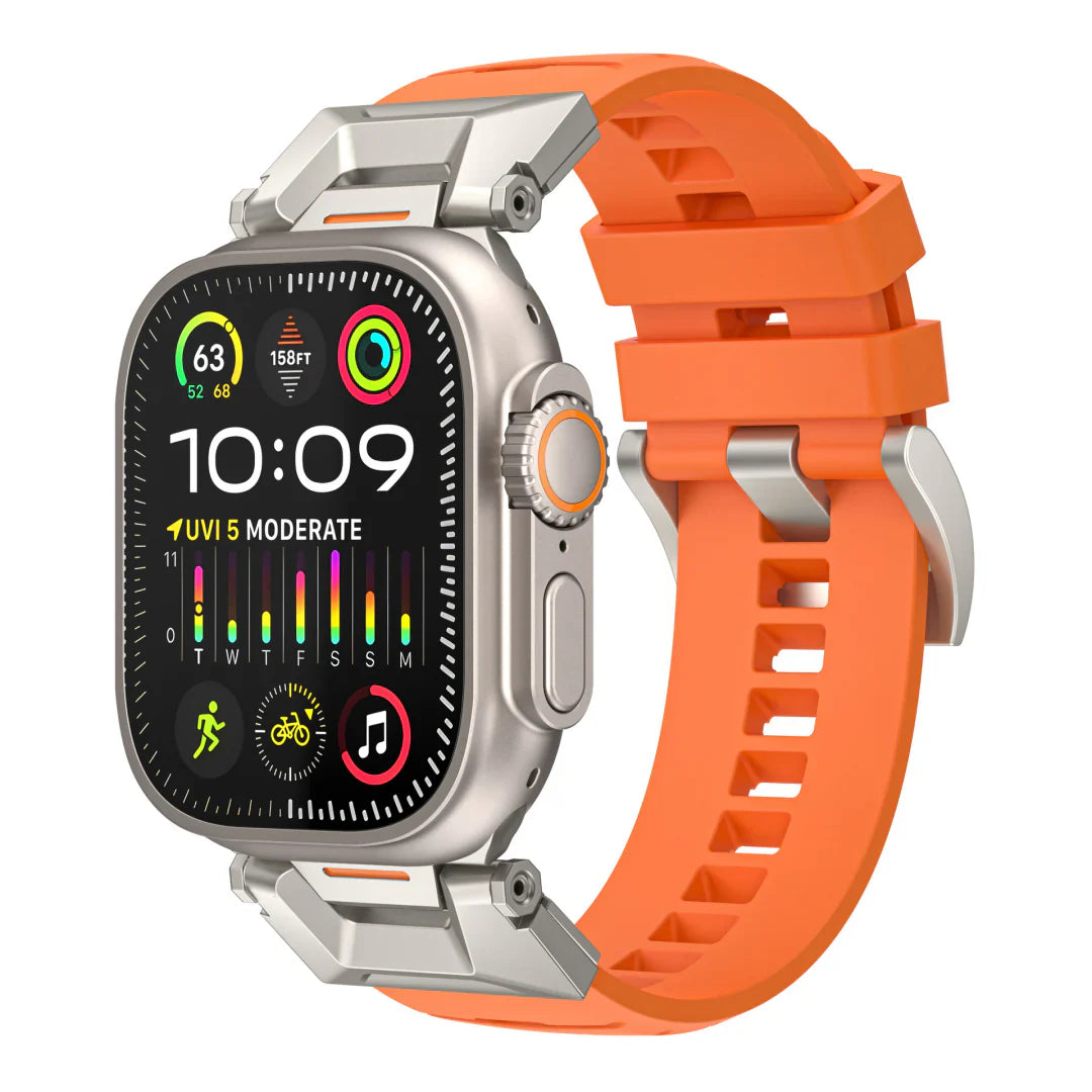 Luxury Fluororubber Band For Apple Watch