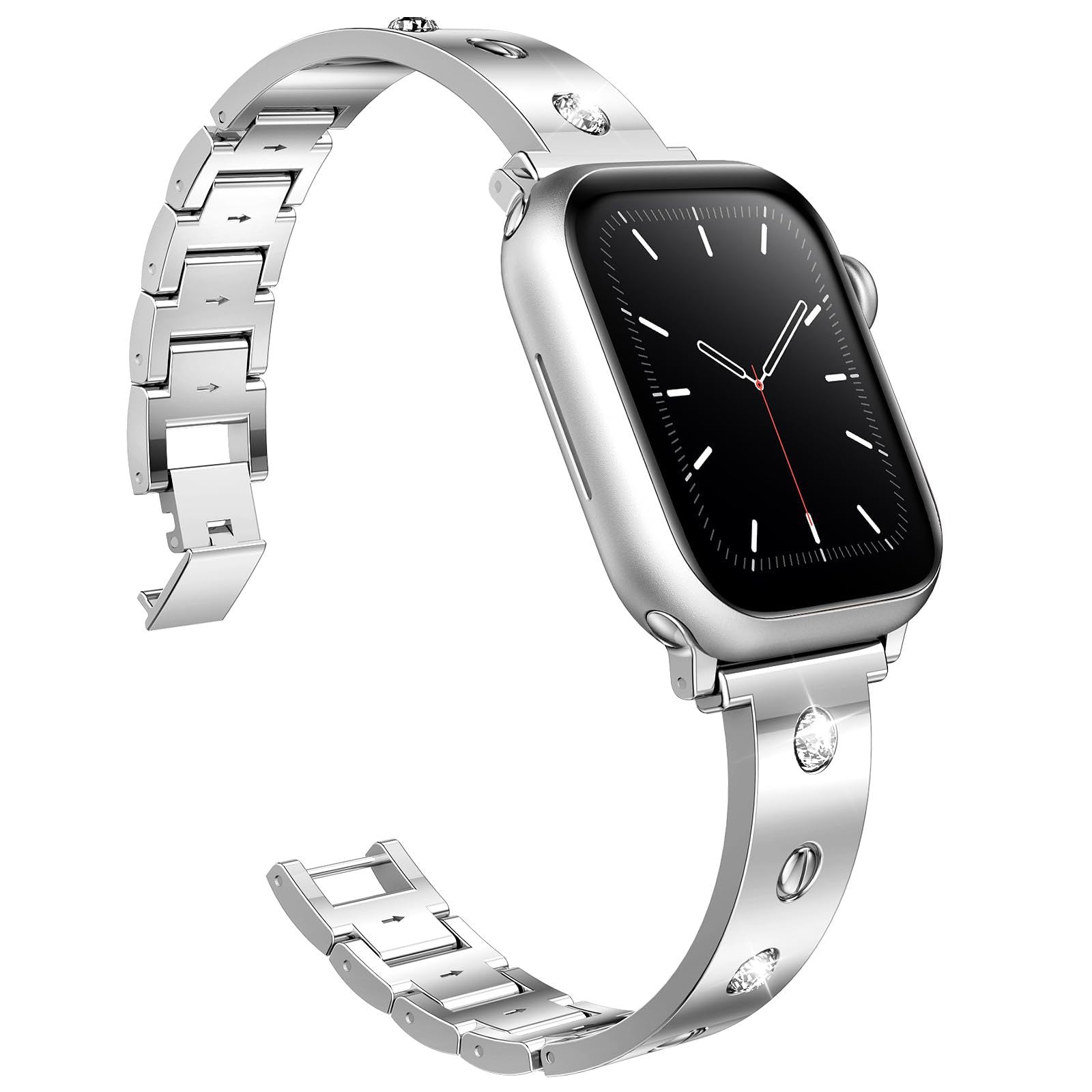 Diamond-studded Bracelet For Apple Watch