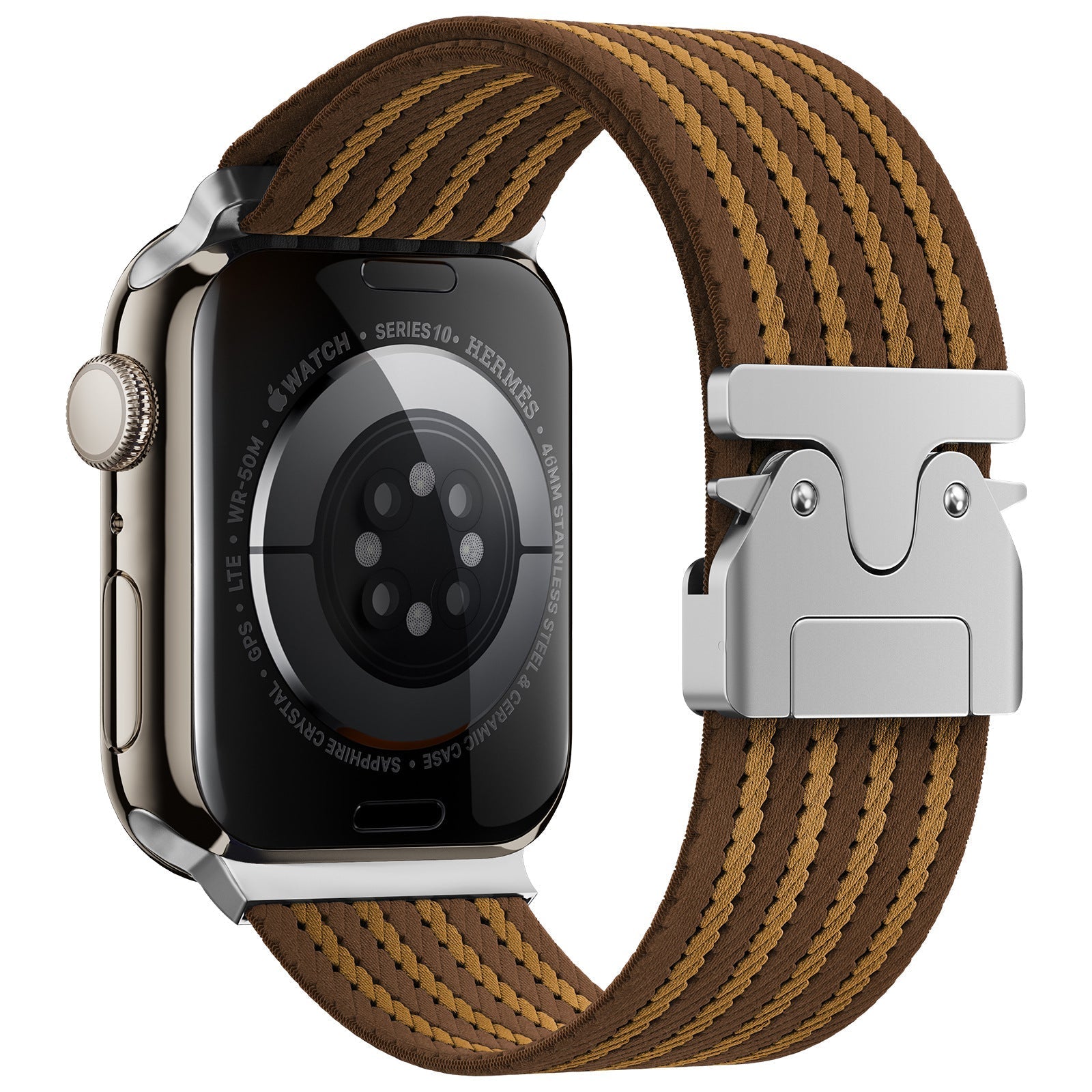 Nylon Fonott Szíj Apple Watch-hoz