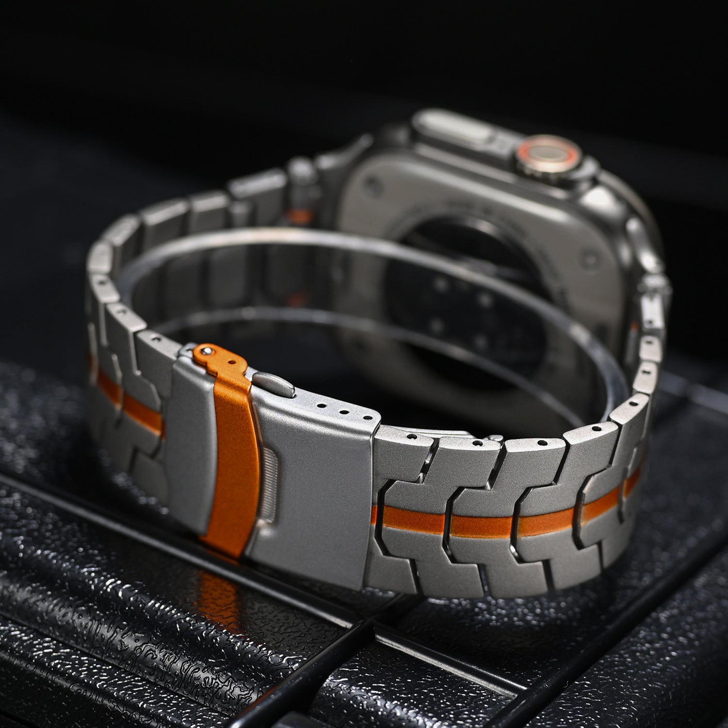 Mech Warrior Metal Watch Band For Apple Watch