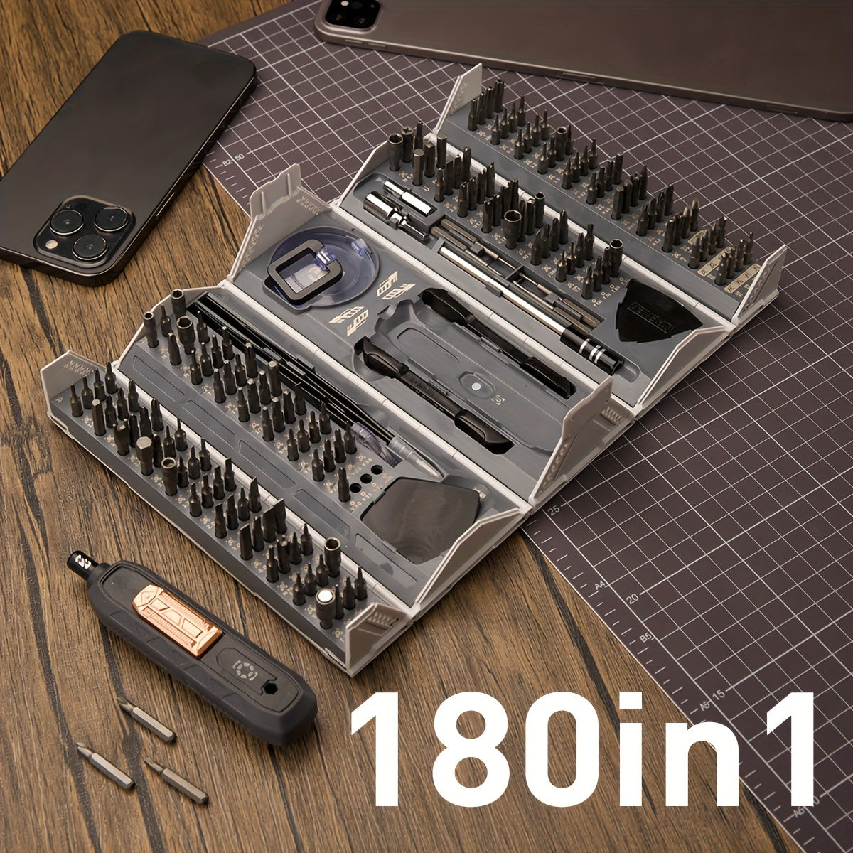 180 i 1 Precision Skruvmejselset