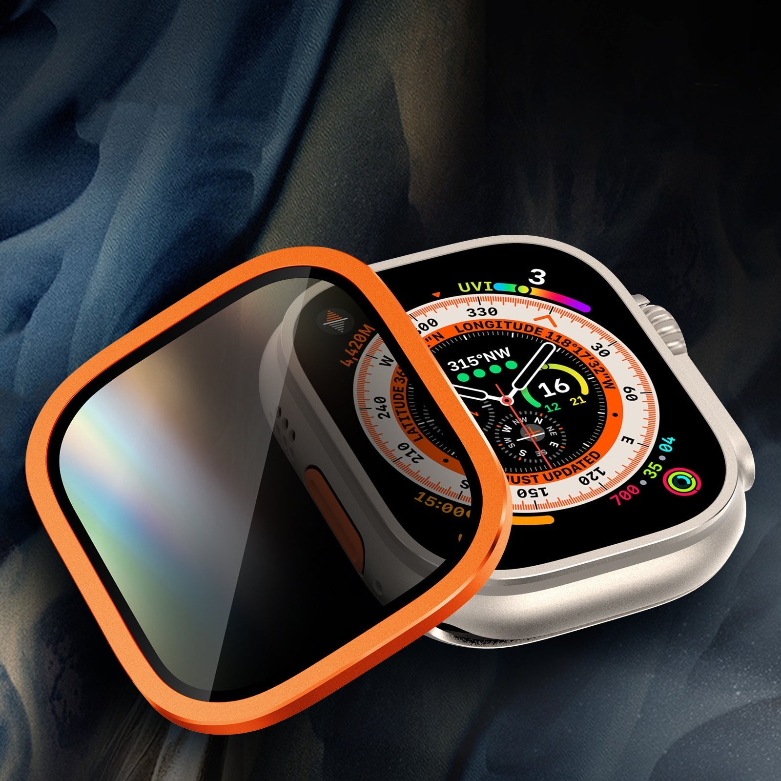 Titán kijelzővédő az Apple Watch Ultra 2/Ultra (Privát verzió)