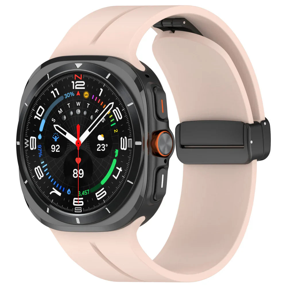 Mágneses szilikon szíj a Samsung Galaxy Watch Ultra-hoz