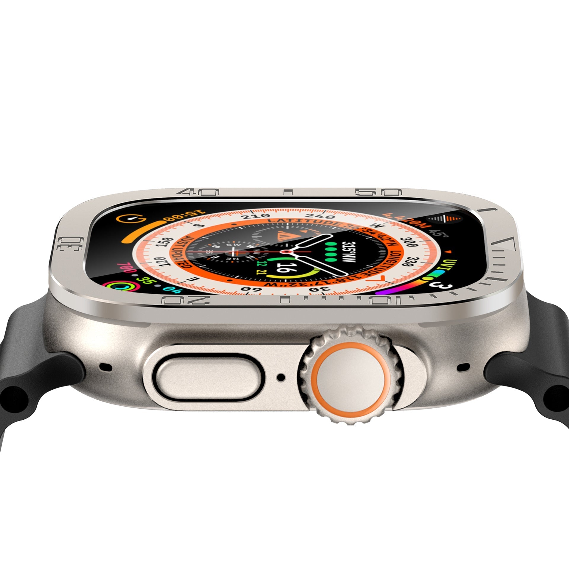 Herdet Glass Skjermbeskytter Full Dekning For Apple Watch Ultra / Ultra2