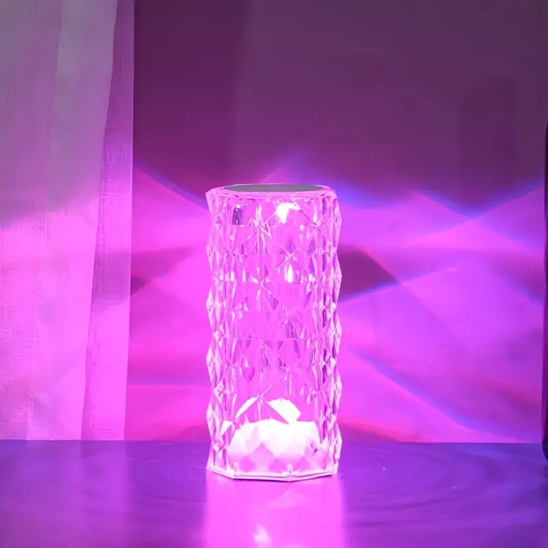 CrystalGlow™ Dotyková citlivá krystalová lampa