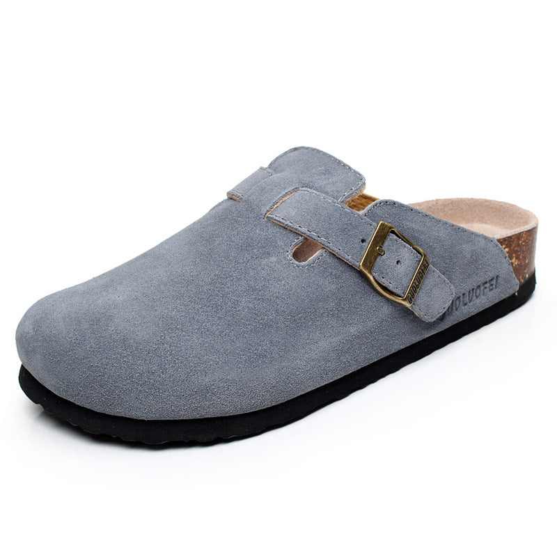 Premium Suede Clogs Slippers