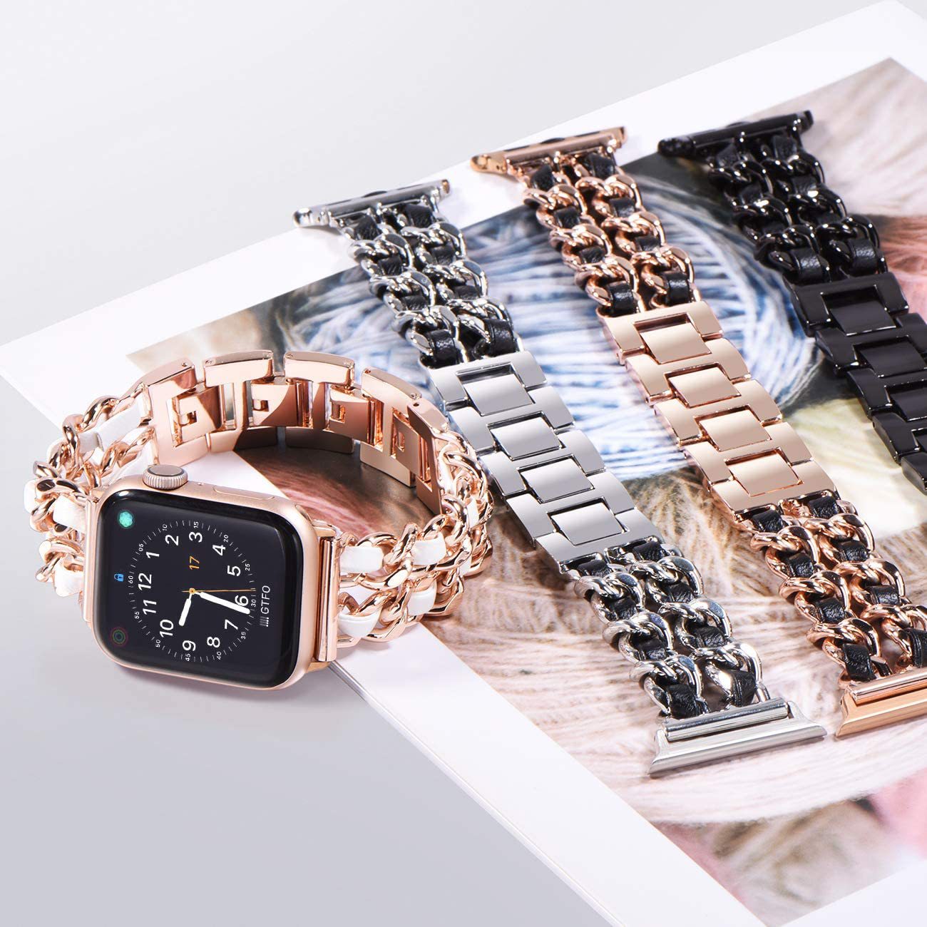 Luksusowa bransoletka do Apple Watch