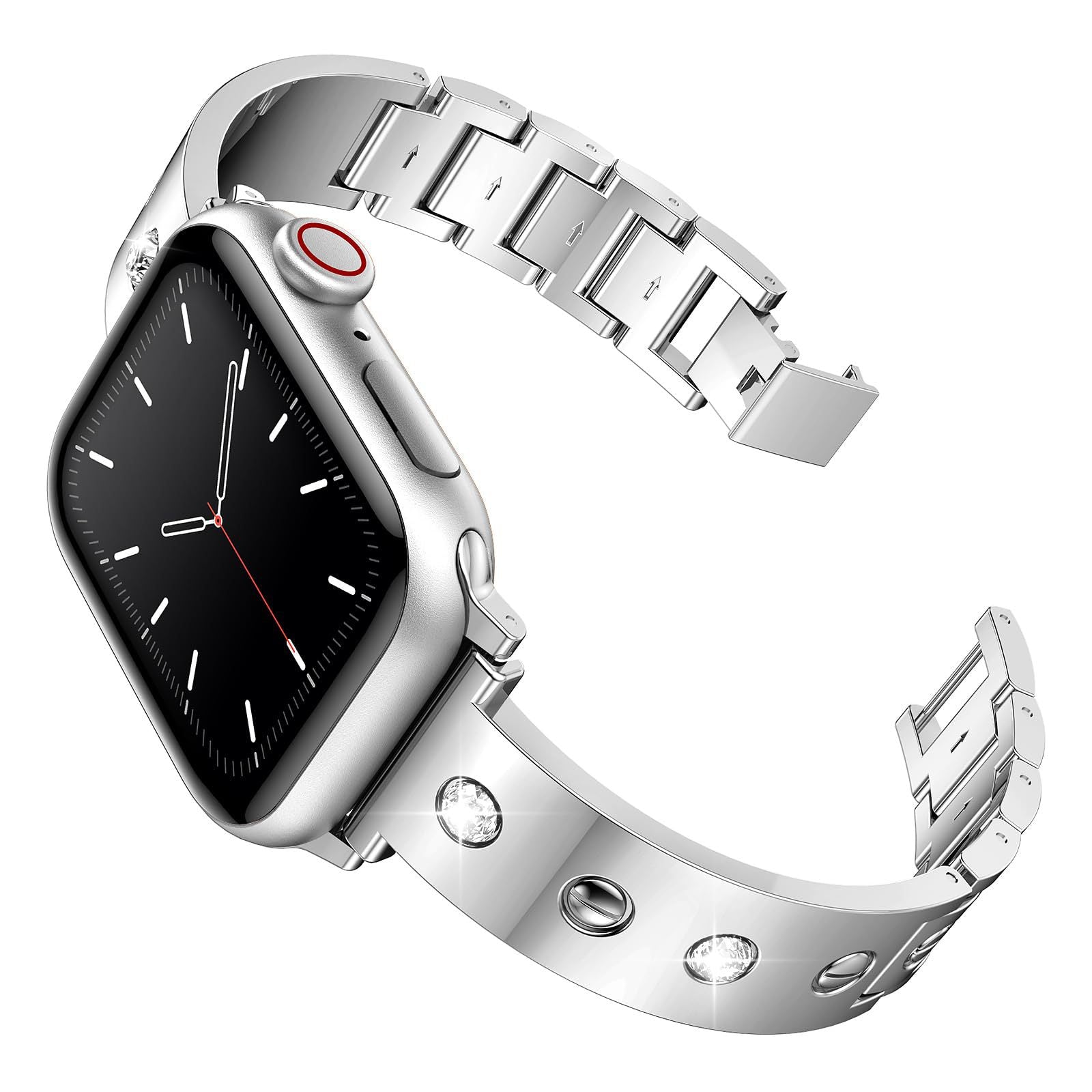 Diamantbesatt armbånd for Apple Watch