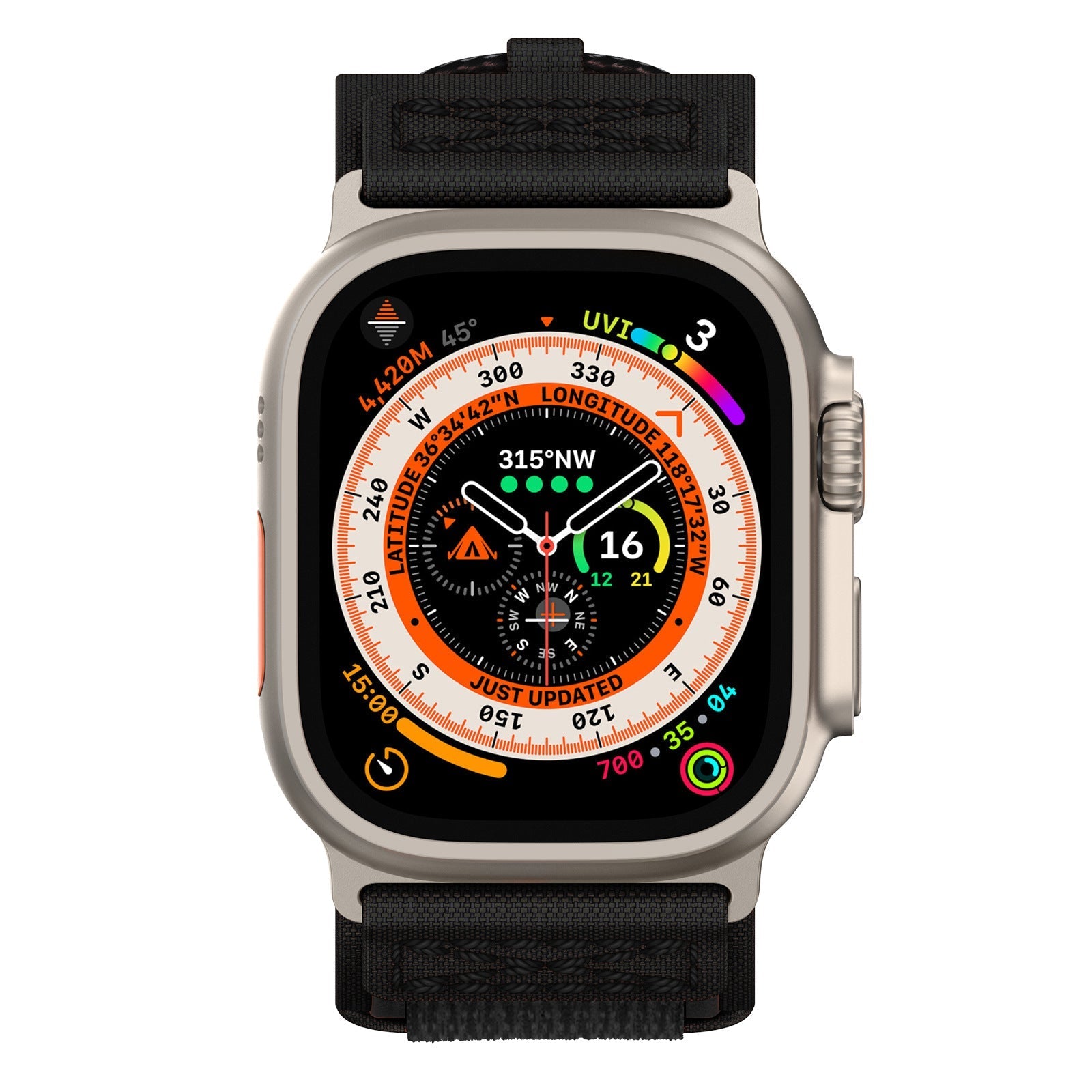 Nova Correia de Nylon Durável Projetada para Apple Watch