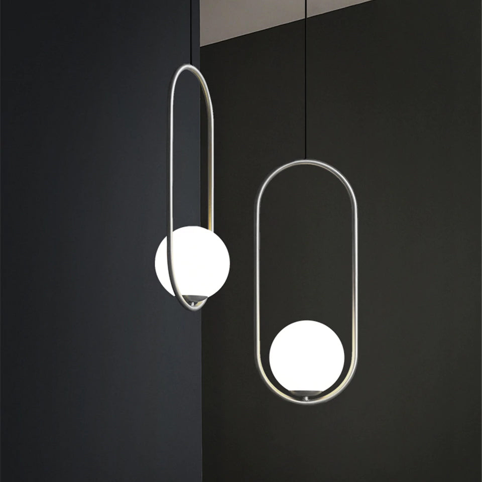 The Berg Sphere Pendant Light