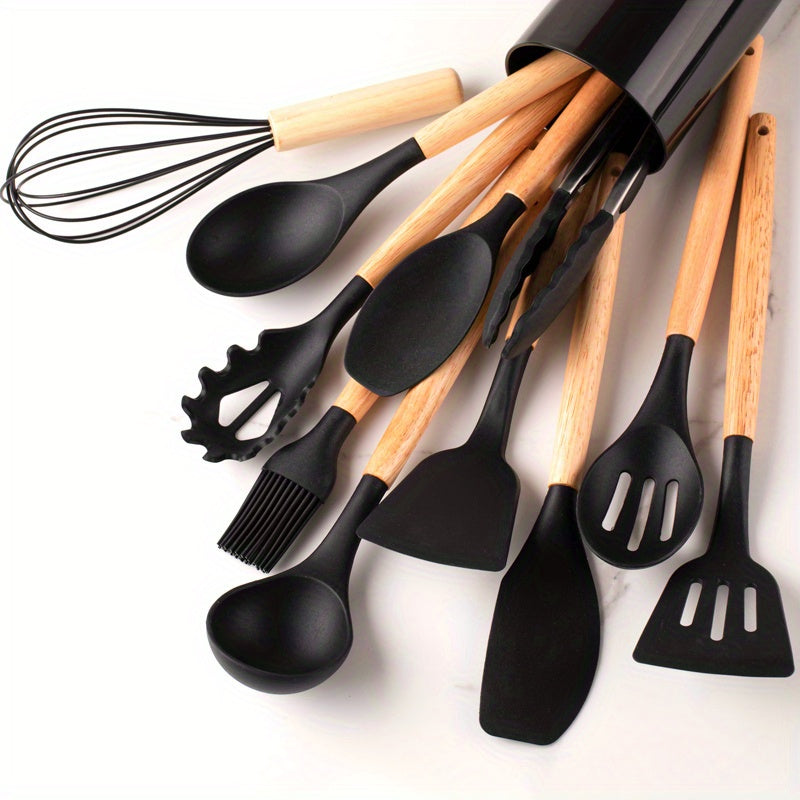 SilicoWare – 12-Piece Silicone Kitchen Utensil Set