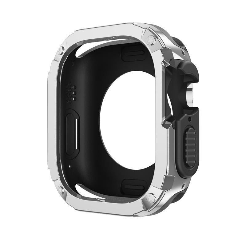 Coque de protection anti-chute 2-en-1 en TPU+PC pour Apple Watch