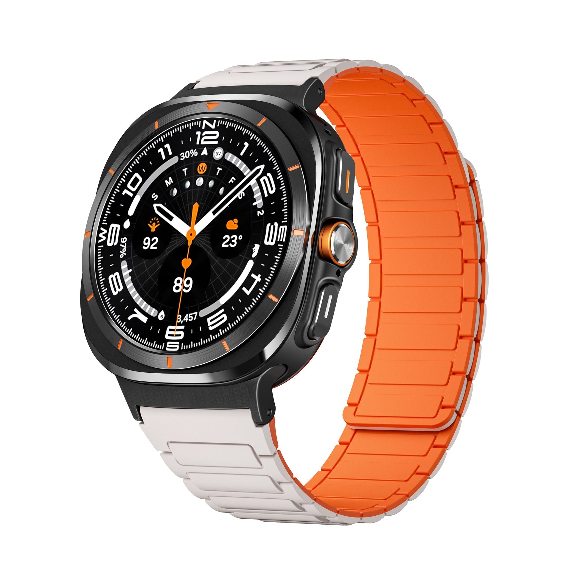 Sports Silikon Magnetisk Band For Samsung Watch 7 Ultra