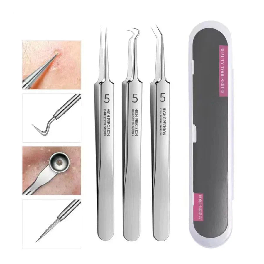 PROFESSIONAL FACIAL BLACKHEAD & HAIR REMOVER (3PCS+BOX)