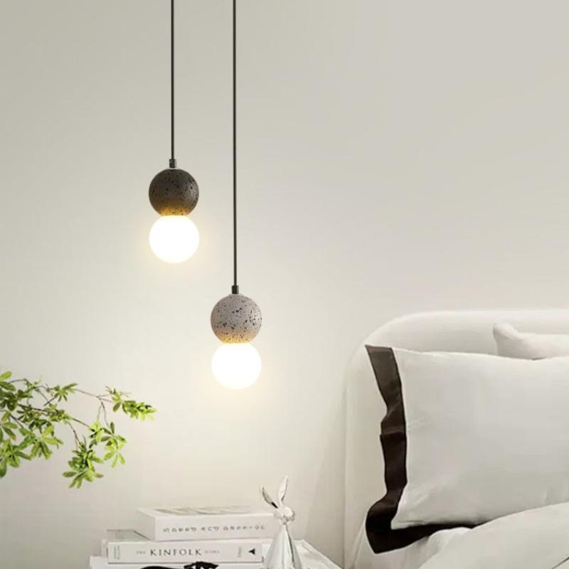 LumiValentina - Lampe suspendue LED moderne en verre