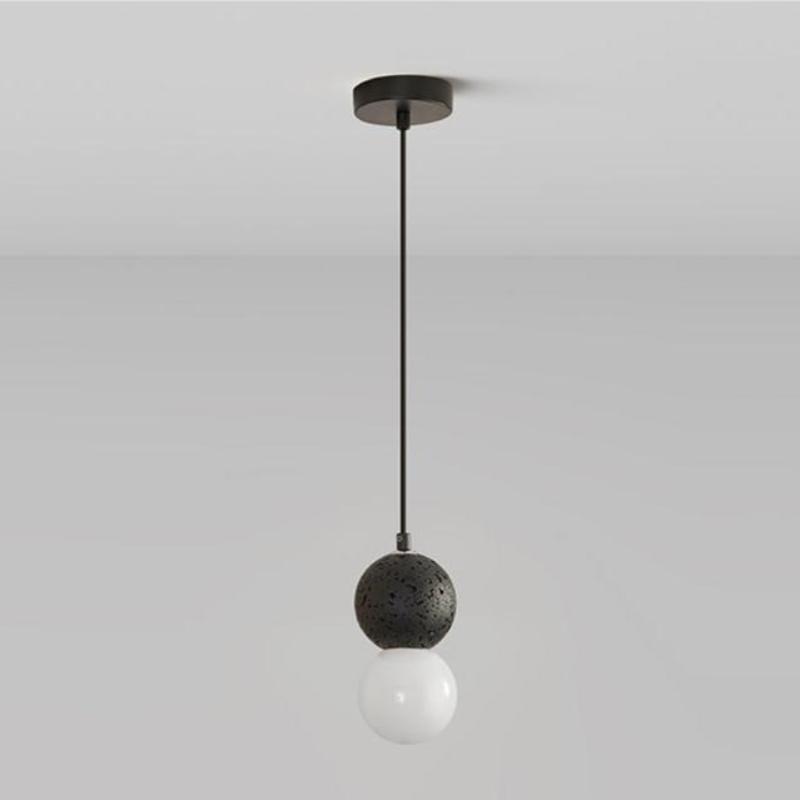 LumiValentina - Lampe suspendue LED moderne en verre