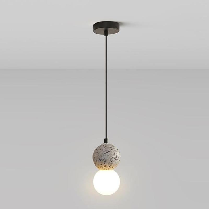 LumiValentina - Lampe suspendue LED moderne en verre