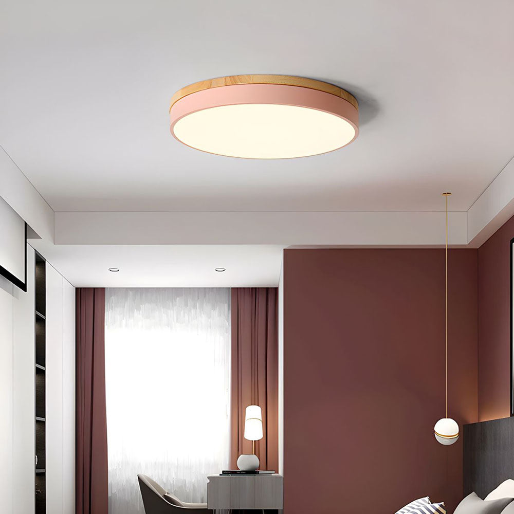 Round Shape Flush Mount Ceiling Lights