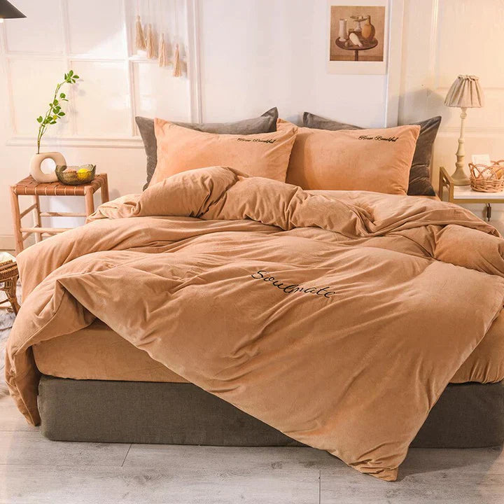 VeloursNuit - Cozy Duvet Cover for Perfect Sleep