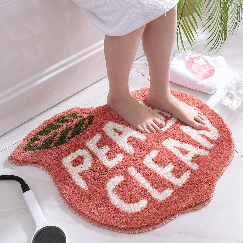 Tapis de bain absorbant antidérapant Peachy Clean