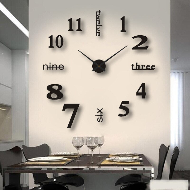 KreativDesign Horloge murale – Design unique pour votre maison