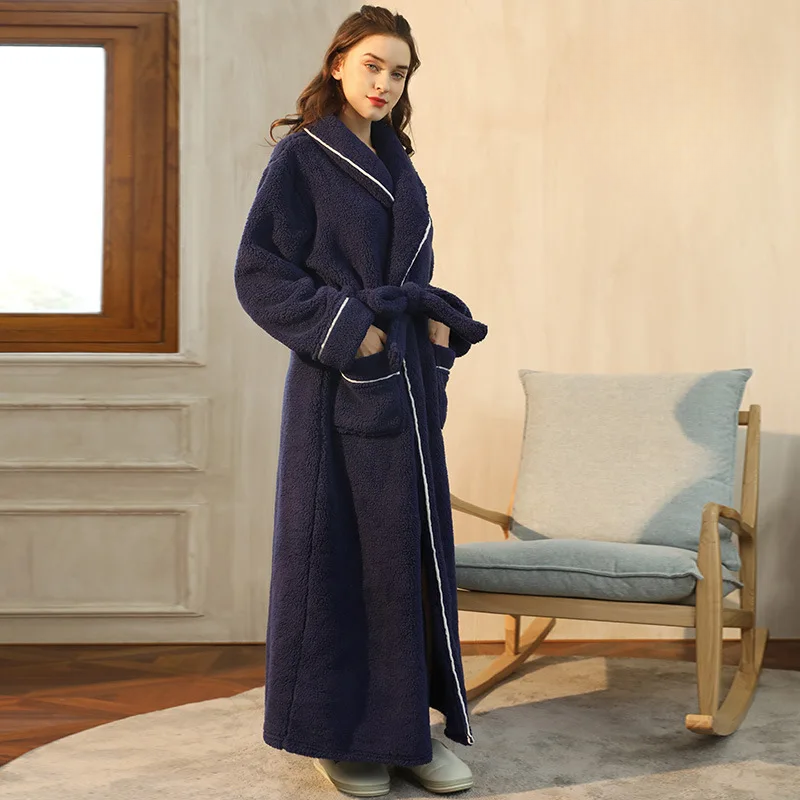 FleeceComfort – Robe de banho de flanela de inverno