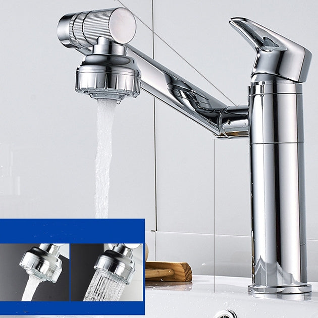 Single-Hole Rotatable Multi-Derectional Faucet