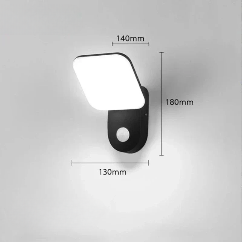 Motionsafe - Lâmpada exterior com sensor de movimento