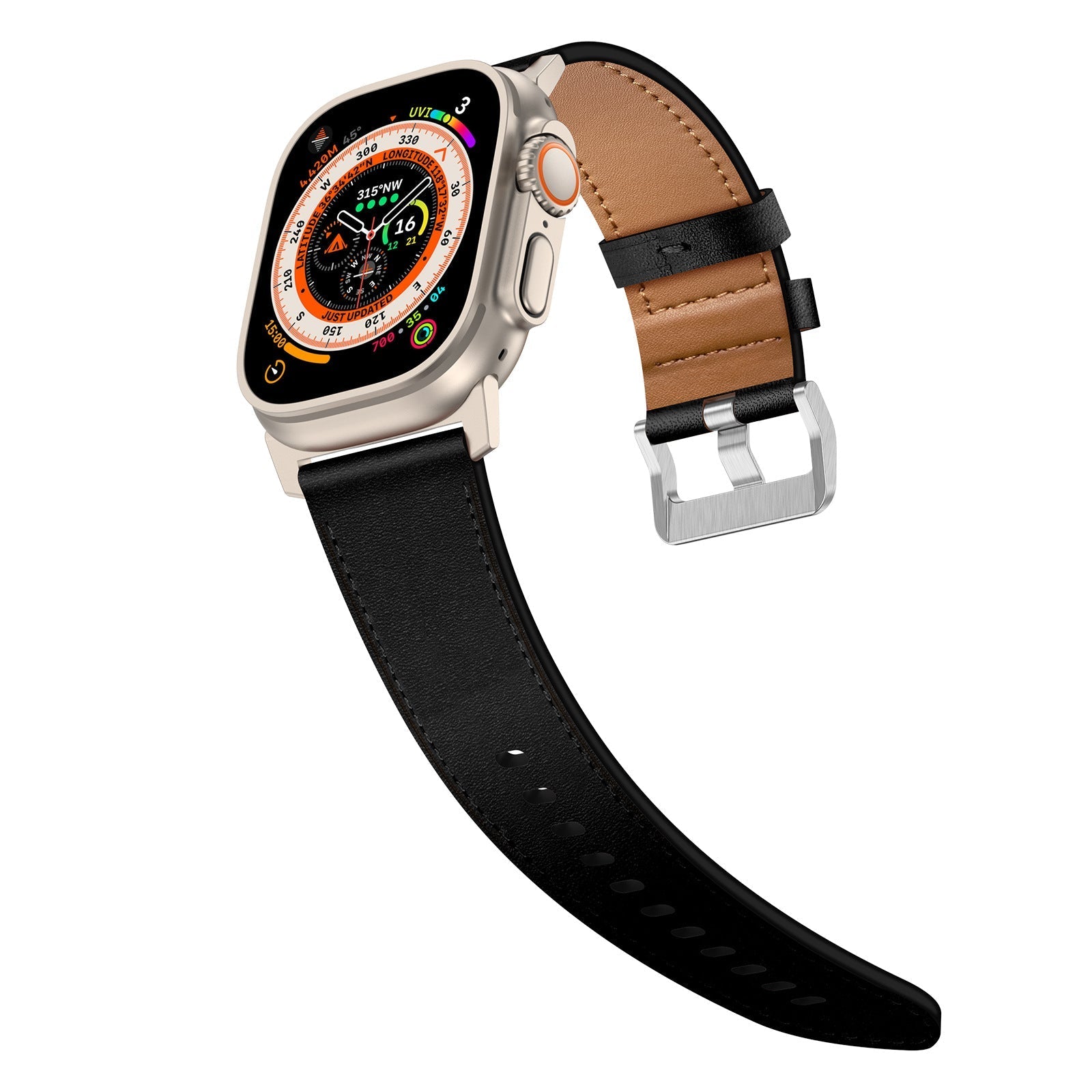 Wilderness Leather Band For Apple Watch