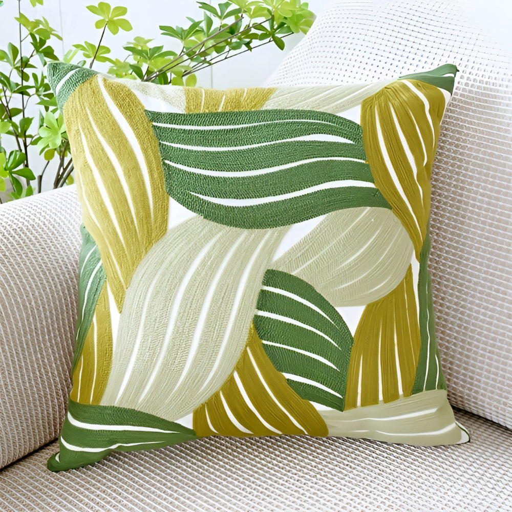 Verdant Paradise Cushion Cover