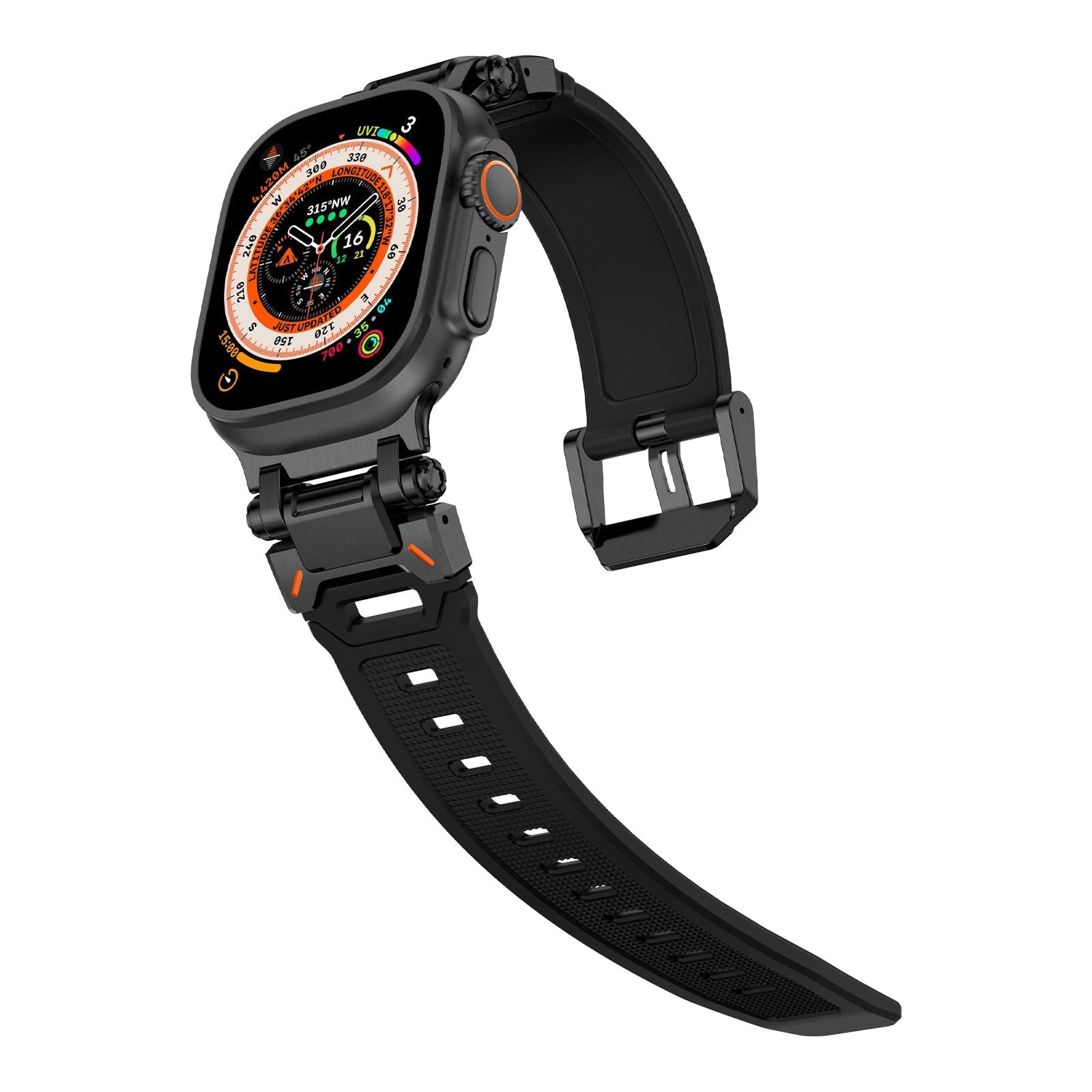 Explorer Tactical Fluoro Gumi Apple Watch Szíj