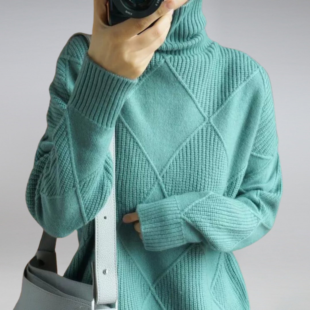 Adelle™ Cashmere Turtleneck Sweater