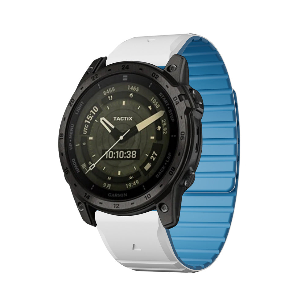 Silicone Magnetic Watch Strap For Garmin Watch