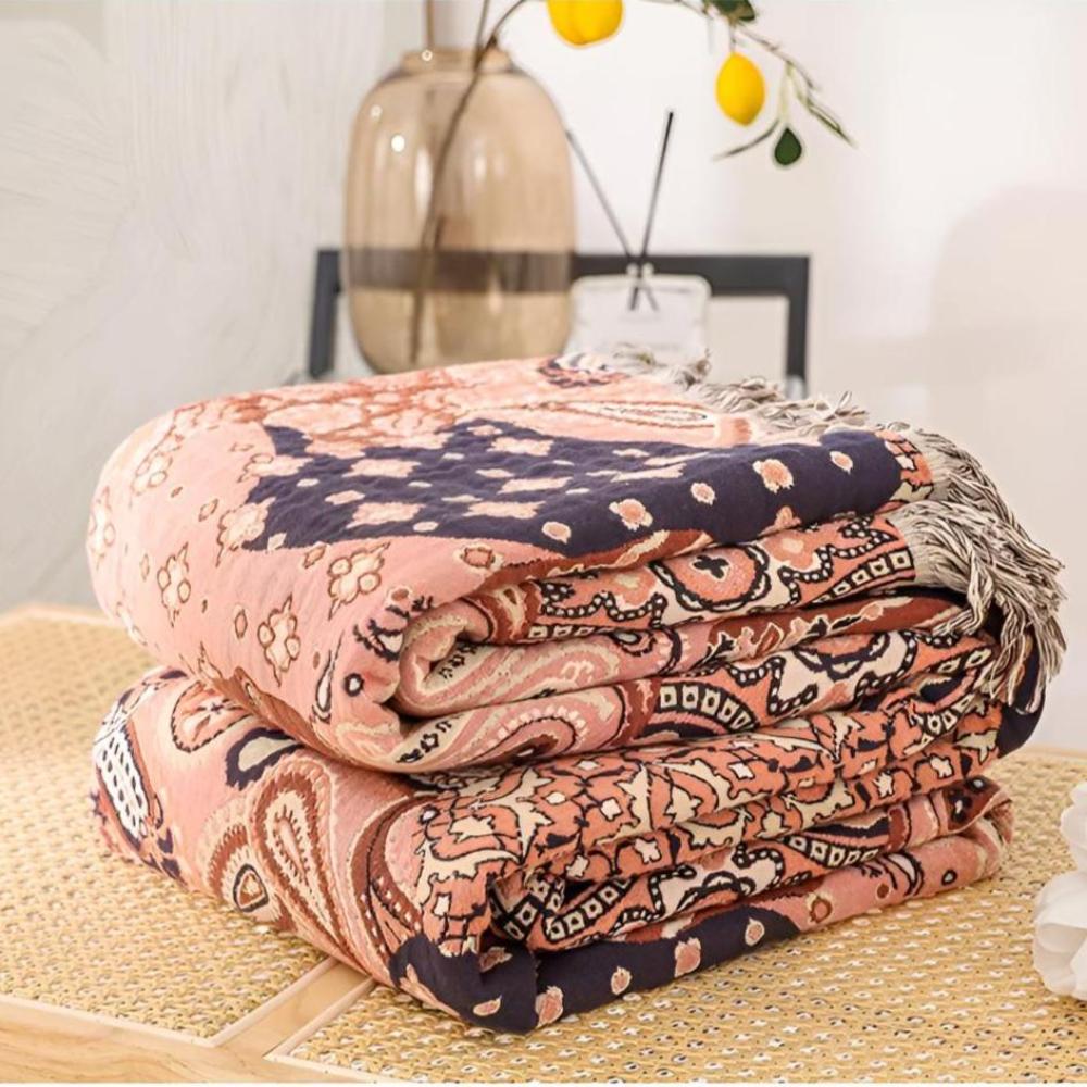 Bohemian Paisley Bliss Decke