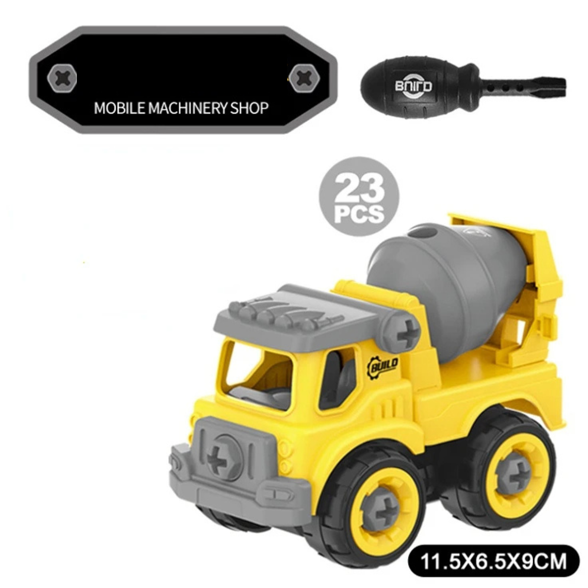 Construction Trucks™ - Engineering og fantasi med konstruksjonskjøretøyer - DIY konstruksjonsbiler