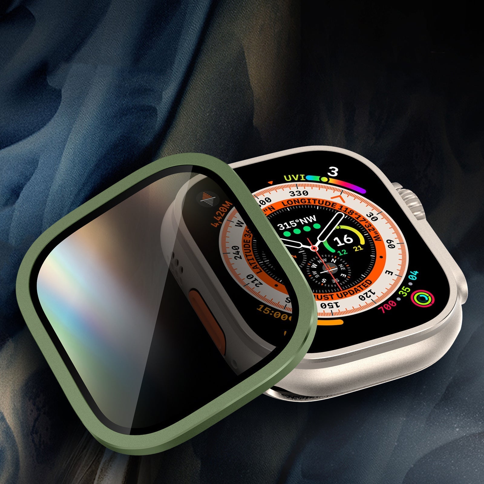 Titán kijelzővédő az Apple Watch Ultra 2/Ultra (Privát verzió)